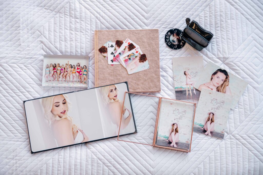 professional boudoir session products