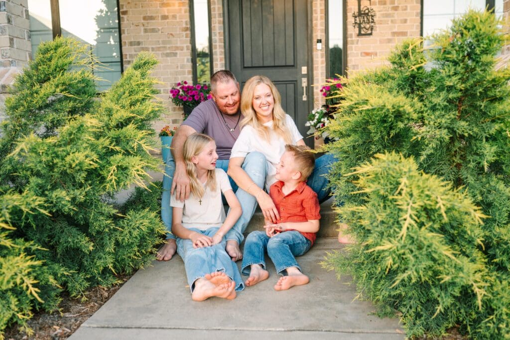 Lifestyle Session with Evans Family